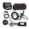Electric Bicycle Conversion Kit 26A 3 Mode Controller S866 Panel Thumb Throttle and Brake Handle for 500W To 750W Motor