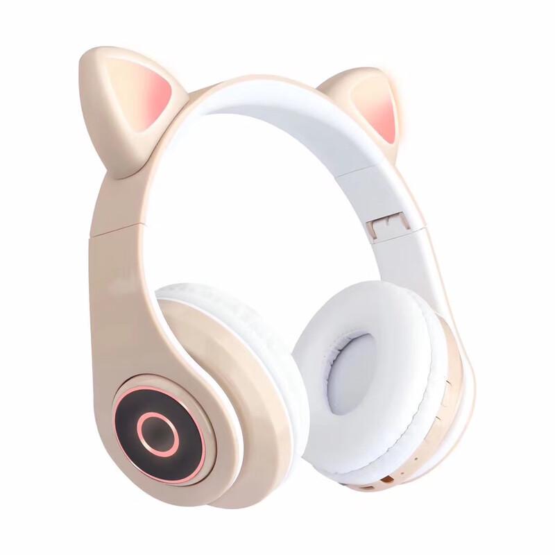 OIMG Luminous Cat Ear Wireless Gaming Headset