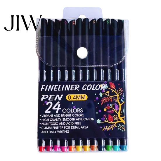 Non Smudging Drawing Pens Fine Point Pen, 0.4mm Ultra-fine Needle Tip, Waterproof Quick-drying Ink Water Based Markers Set, for Professional
