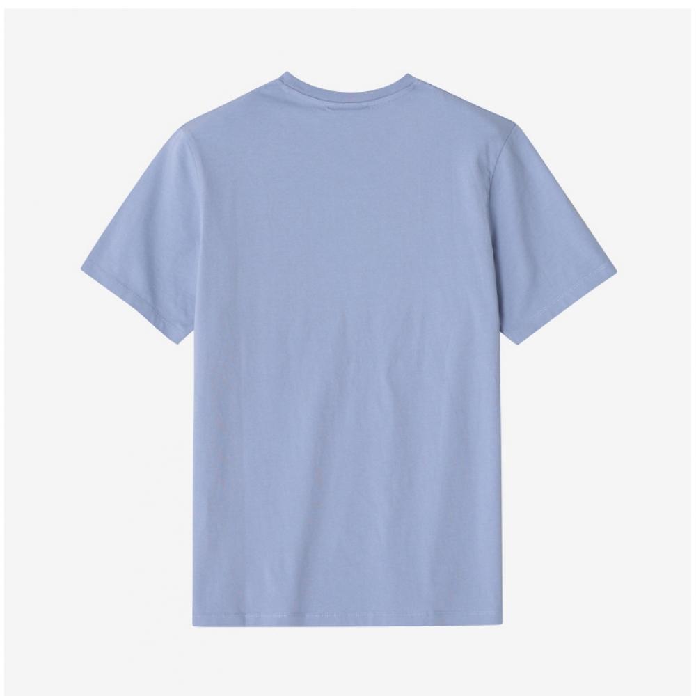 MaiSon KitSune Lm00110kj0008 P419 Chillax Fox Patch Men S Short Sleeve Tee