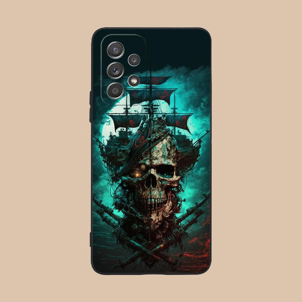 Pirate Corsair Mobile Phone Case for Samsung Galaxy M55 54 42 35 34 33 32 23 22 15 14 13 12 F55 5G Colorful Cover Luxury Pretty