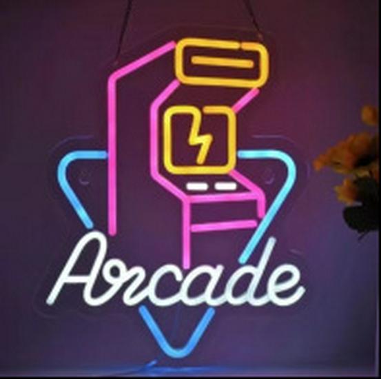 Creative LED Neon Letter Light - DIY Acrylic Sign for Kids' Room & Parties