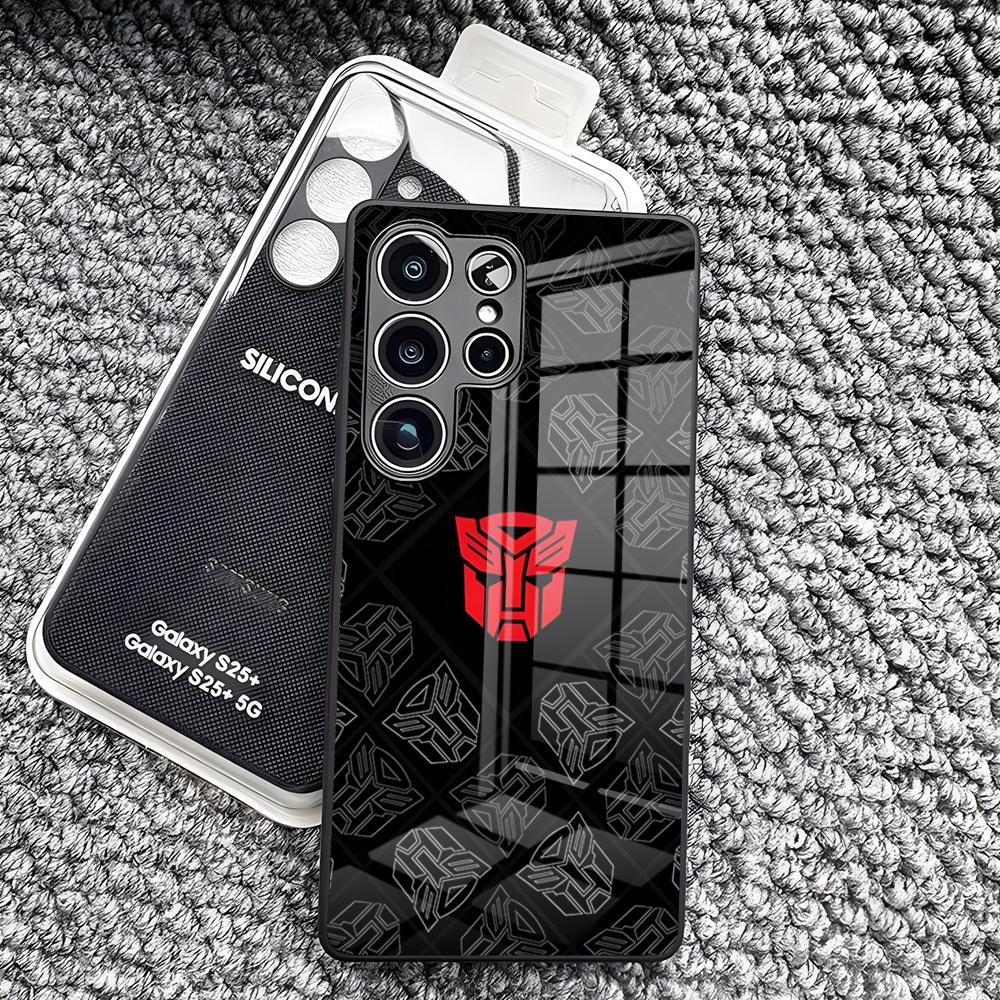 T-Transformers Anime Phone Case For Samsung S26 Ultra S25 Edge Ultra S23 S22 S21 S20 Ultra Plus S24 Fe A25 Glass Cover