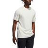 adidas T Shirts Men's White Crew Neck Moderate Straight Fit GR4299