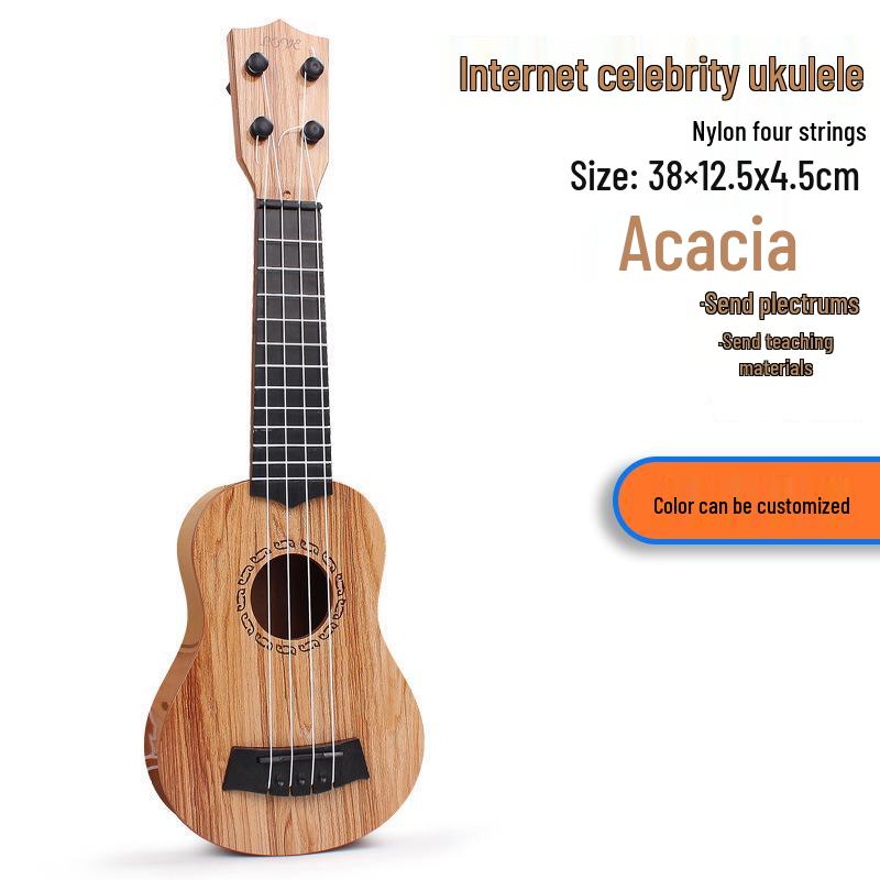 Kids' Musical Toy Ukulele: Playable Beginner Instrument for Boys and Girls