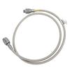 Gas Hose High Temperature Resistance Flexible Stainless Steel Propane Adapter Hose for Outdoor Camping