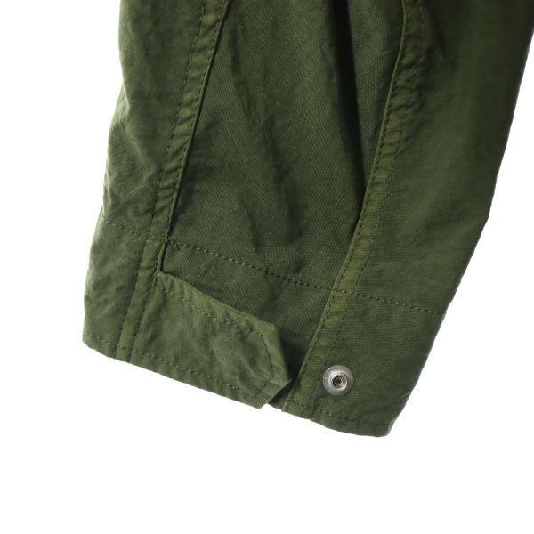 Unused Johnbull Garment Dyed M-65 Jacket S Khaki Nylon Men's Used