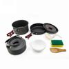 Free Shipping Camping Cookware Outdoor Cookware Set Camping Tableware Cooking Set Travel Tableware Cutlery Utensils Hiking