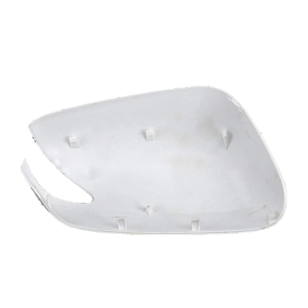 Primer Left Driver Side Rear View Mirror Cover W/Holes For Honda Fit Jazz 2009-2013