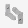 LUVM MITCHI LONG SOCKS 2_MELANGE GRAY