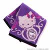 Anna Sui x Hello Kitty HELLO KITTY Large Towel Handkerchief 0001 Kitty Towel Hand Towel 28cm (approx. 28cm) (Purple) Women's Approx. 000765-0001-01