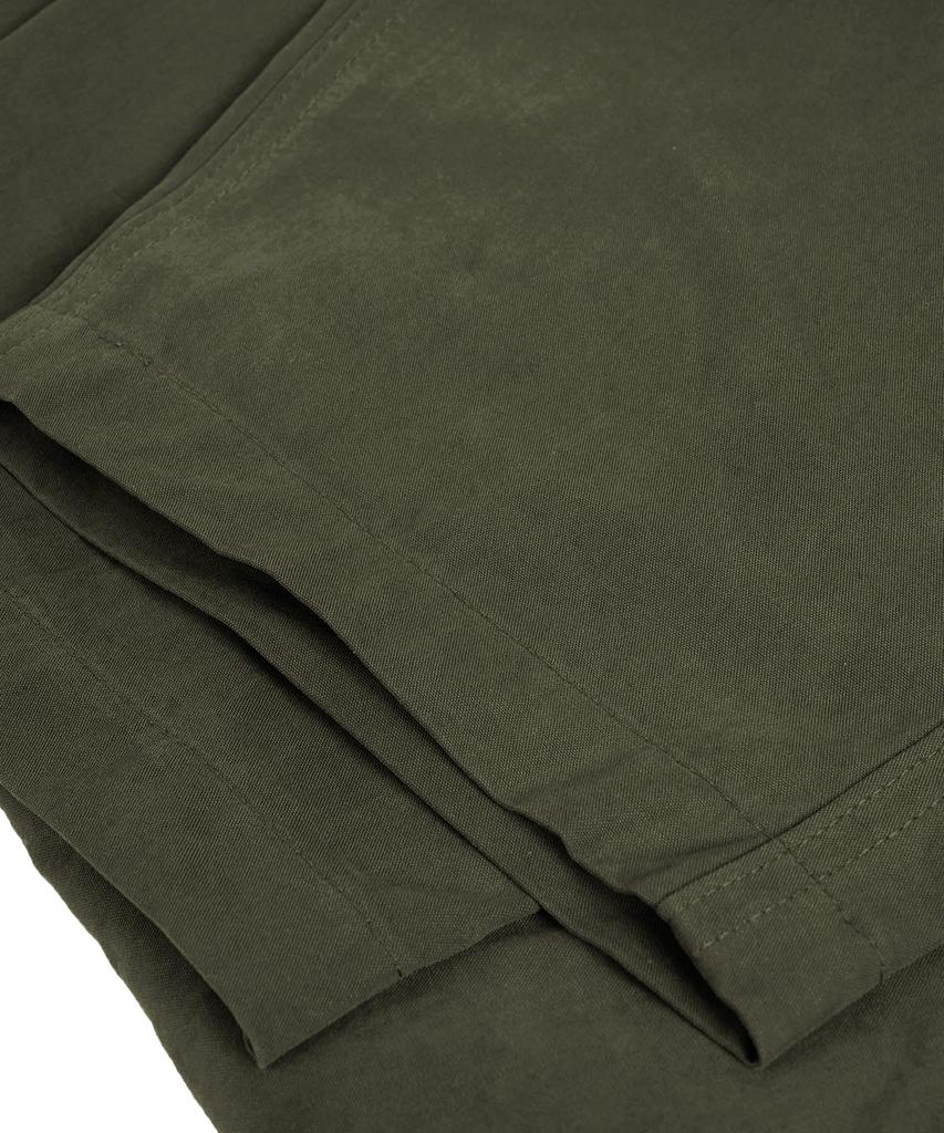 Kaneitei Wide Chino Trousers (Olive Drab)
