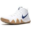 Nike Kyrie 4 Uncle Drew Men Sneakers White Deep-Royal-Gum-Light-Brown 943806-100