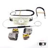 EWR50 Kit di Riparazione Alzacristallo in Metallo Porta Anteriore Sinistra per VW Golf MK4 Jetta Bora A4 1J 4/5 Porte 1JM898461