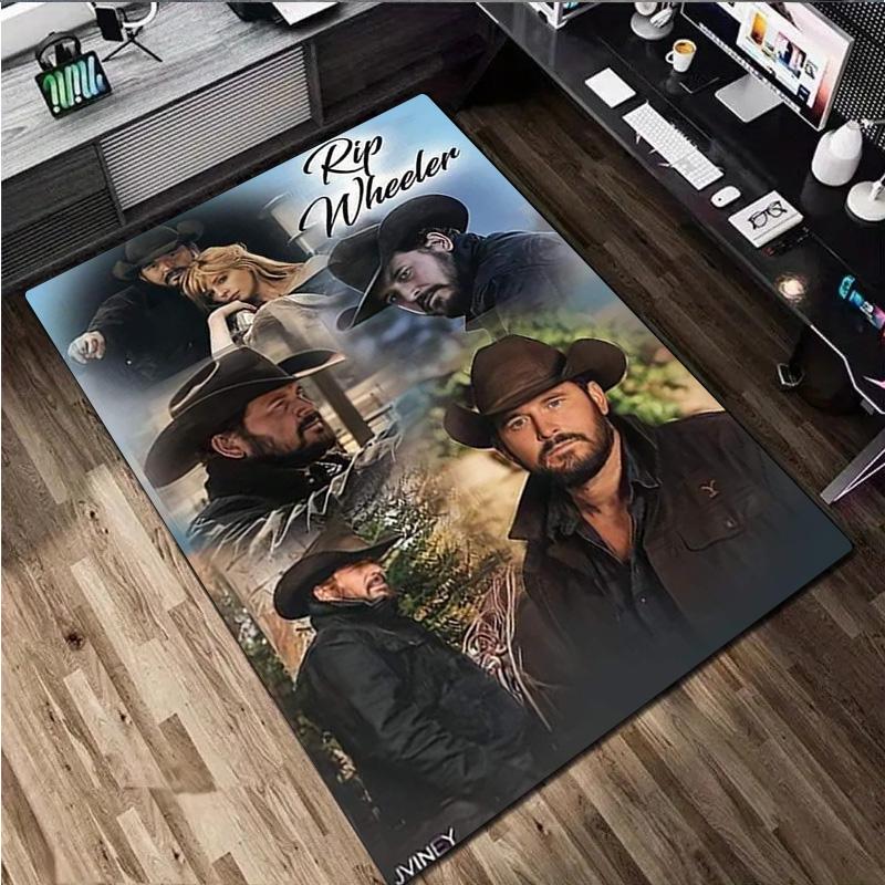 Dutton Ranch Carpet Office Decorative Carpet For Living Room Bedroom Door Mat Floor Rug Computer Chair Area Rug perfect holiday gift