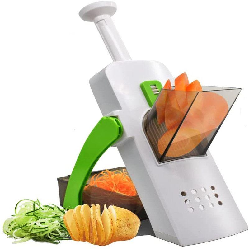 Pelapatate e affettatrici Grattugia manuale multifunzionale Mandolina affettatrice Tagliaverdure Gadget da cucina