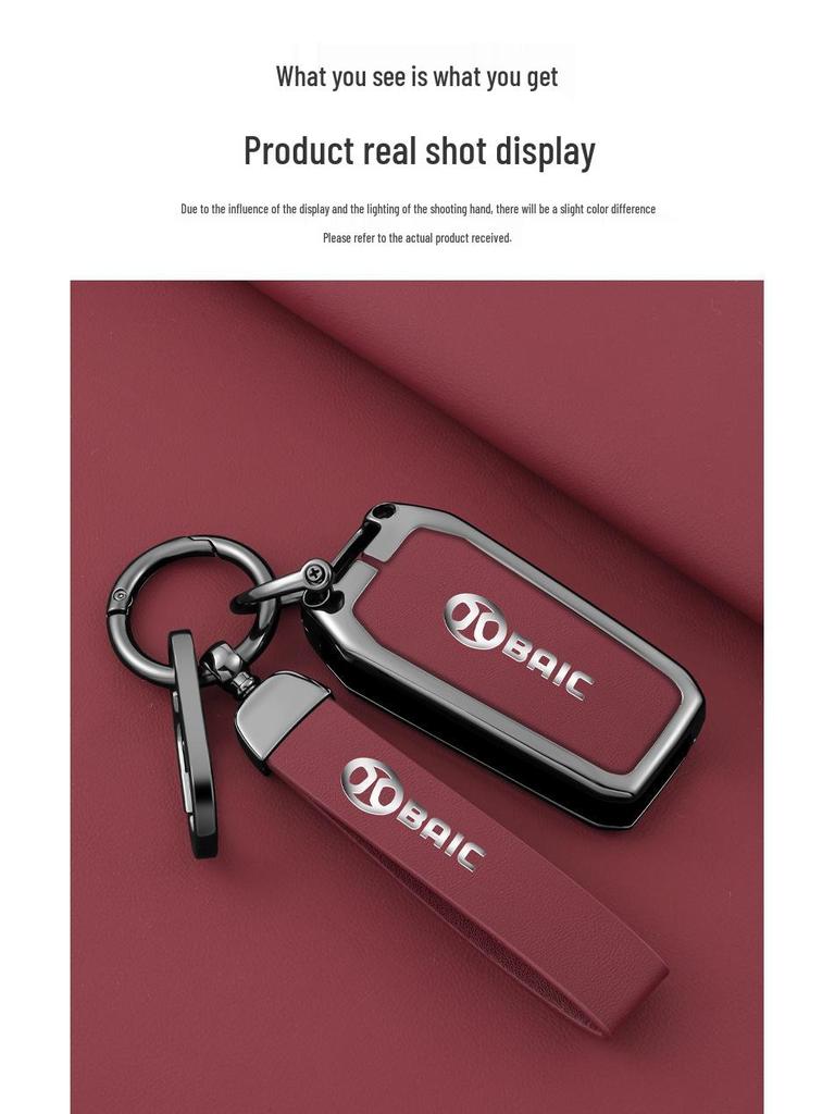 BAIC New Energy Lite R300 Electric Car Folding Key Cover for 15 Models X65 X55