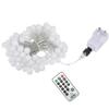 Tomshine 13M/42.7Ft 3.6W 100LED Globe String Light with Remote Control Multi-color 8 Different Lighting Modes Timer Timing