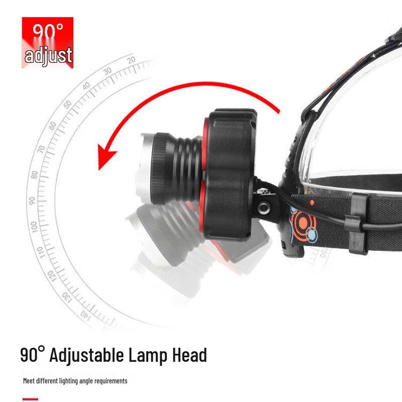 Nufeng Rechargeable 5-Head Fishing Headlamp