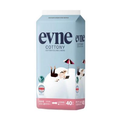 Eveine Premium Courtnee Günlük Pedler, Uzun Boy, Paket Başı 40 Ped × 1 Paket