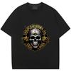 Tops Loose Oversized Round Collar Tee American Retro Men Woman T Shirt Classic Creative Causal Tshirt Comfortable Rapper T-shirt