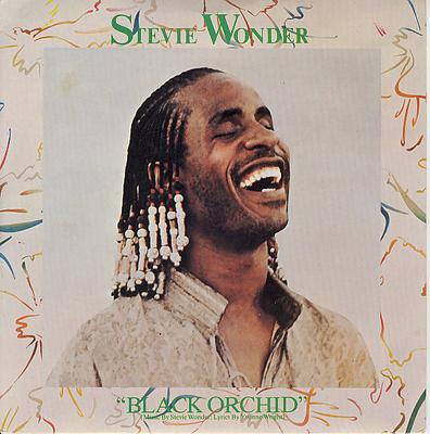 7inch Record STEVIE WONDER - Black Orchid TMG1173 Motown 1980 UK Soul/Funk Used