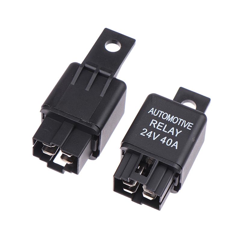 1Pc Car Relay 12V 24V 40A 40 AMP Car Automotive Van Boat Bike 4 Pin SPST Alarm Relay Auto Replacement Parts