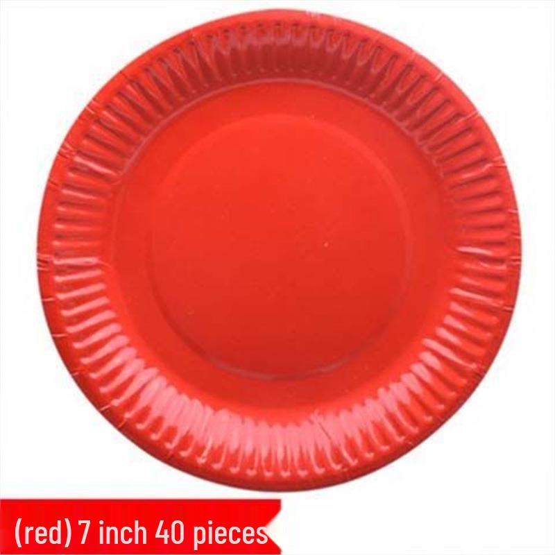 Disposable DIY Painting Plates for Kindergarten Art Activities