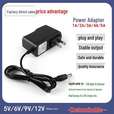 Evrensel Güç Adaptörü: LED Şeritler için 12V1A, 12V2A, Routerlar için 5V2A, ABD/AB Fişli, 12V3A.