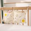 2 Pockets Diaper Storage Bag Portable Baby Bedside Bag New Crib Hanging Storage Bag  Infant Room