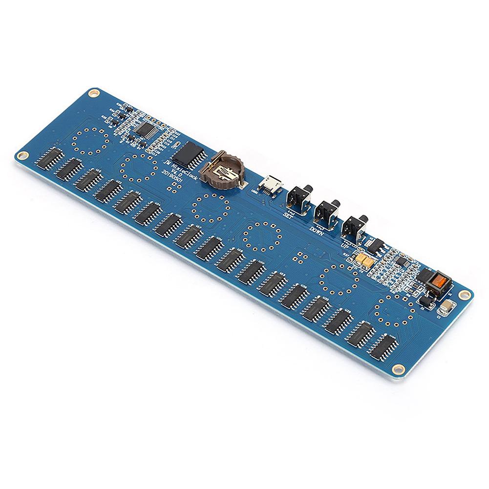 STM8S005 Control DC 12V 1A Electronic IN14 Tub Nixie Placă de circuite LED PCBA Chip RGB USBMicroUSB