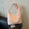 Lightweight Niche Retro Lazy Tote Bag Nylon Cloth Shoulder Messenger Bag Work Armpit Bag