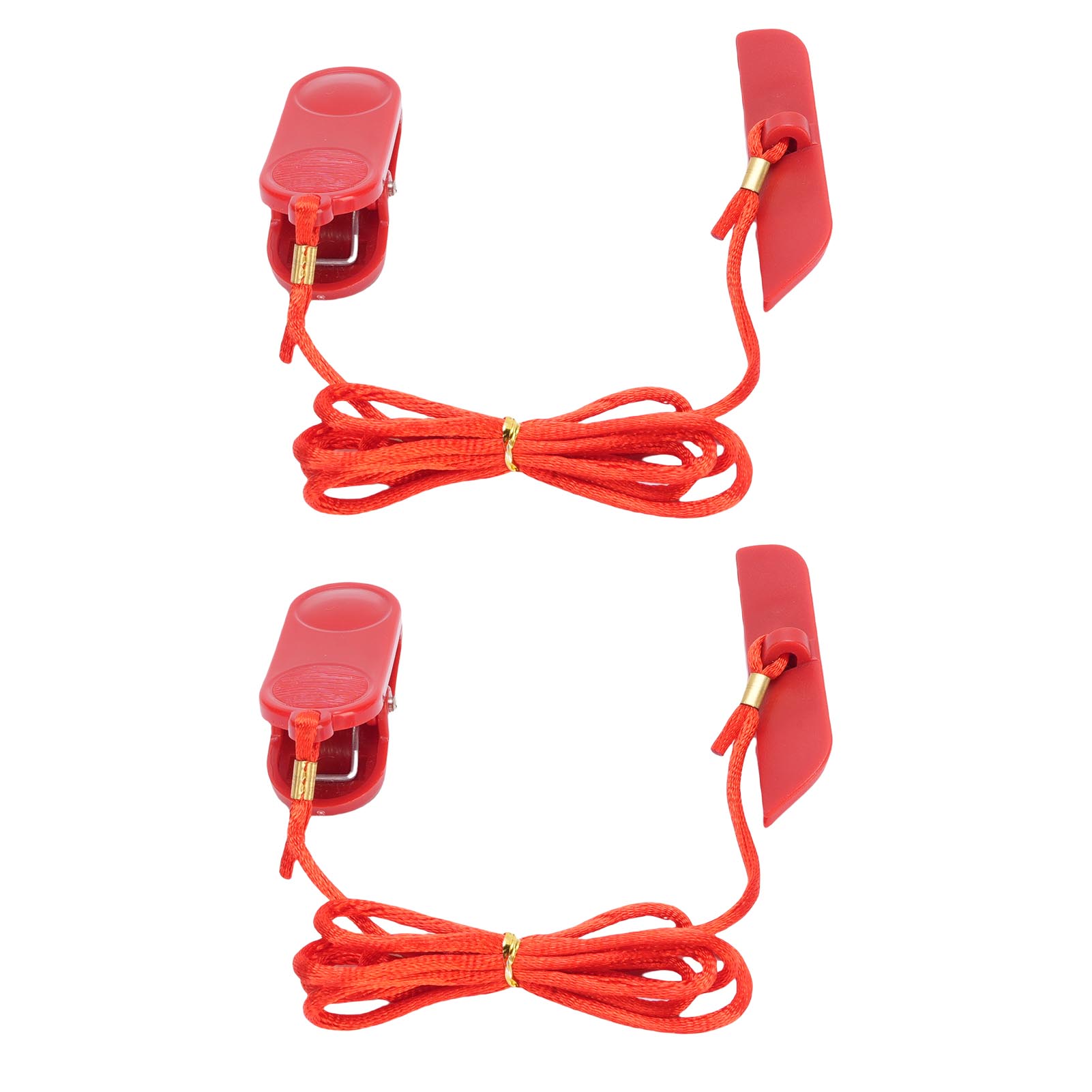 

2Pcs Universal Treadmill Magnetic Lock Strong Clamp Fitness Magnet Key Auto Stop Running Machine Replacement for Home