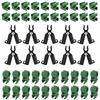 For Garden Setup Plant Trellis Connectors Home Gardening Black Climbing Plant Trellis Connectors Robust Plastic Construction