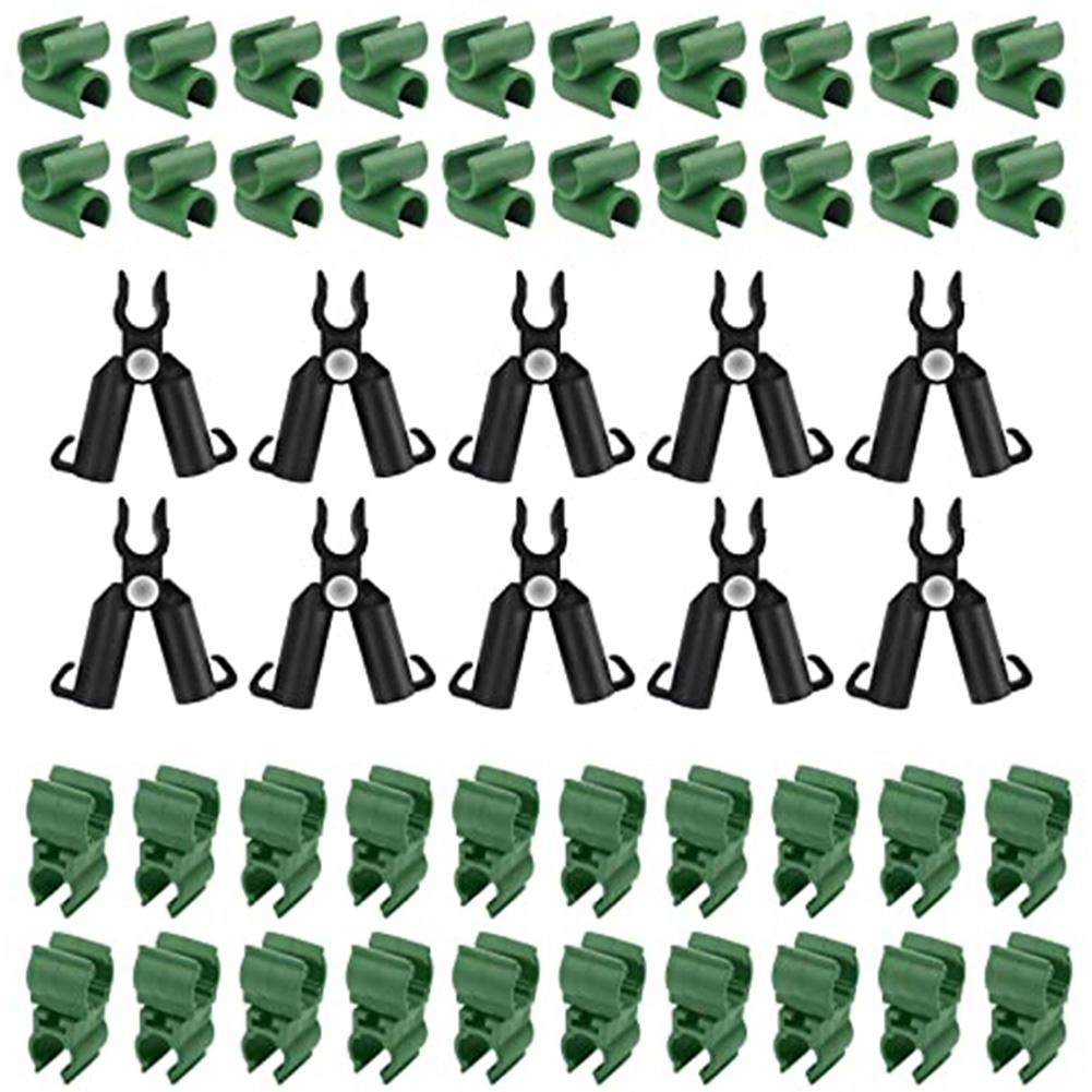 For Garden Setup Plant Trellis Connectors Home Gardening Black Climbing Plant Trellis Connectors Robust Plastic Construction