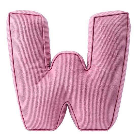 Pink Corduroy Letter Pillow A To Z English Alphabet Throw Pillow Decorative Capital Alphabet Shaped Hugging Cushion Sofa Bedroom Living Room Decor