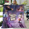 Mode Hip-Hop-Sänger J-Juice WRLD Flanell Decke für Erwachsene und Kinder Sofa Bett Dekoration Decke Tragbare Decke Geschenk