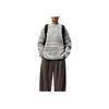 Zara X Studio Nicholson Collaboration Simple Comfortable Casual Crew Neck Long Sleeve Knit Sweater Men sweater Gray 0693306-251