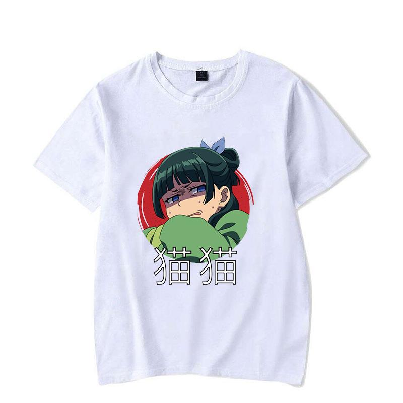 New Anime The Apothecary Diaries MAOMAO Printing T-shirt Fashion Unisex Short Sleeve Summer Cool Harajuku Streetwear Tops