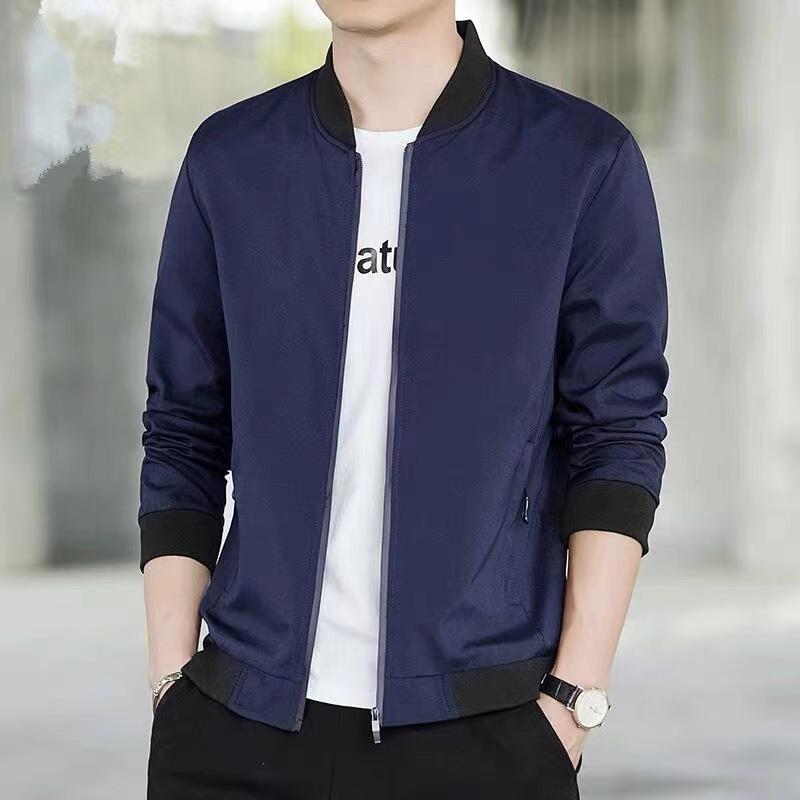 2024 Men's Spring/Autumn Outdoor Sports Casual Baseball Collar Jacket