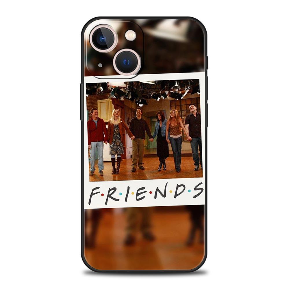 Friends Phone Case Cover for iPhone 17 16 15 14 13 12 Pro Max 11 Pro Max 17 AIR Plus Shockproof Soft TPU Shell Fundas Capas Bags