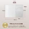 Passport Made in Transparent Passport Passport Set of [REX-OWL] Cover, Japan, Case, Holder, PSC-01 (Clear, 5)