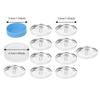 Handmade Round Base Cover Button Kit Solid Fabric Flat Back Buckle Making Tools Cloth Covered Buckle Base DIY Crafts