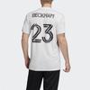 Adidas Inter Miami CF Heimtrikot Beckham Nr.. 23 Kurzarm Trainingsset Herren Sportbekleidung Weiß GE2104