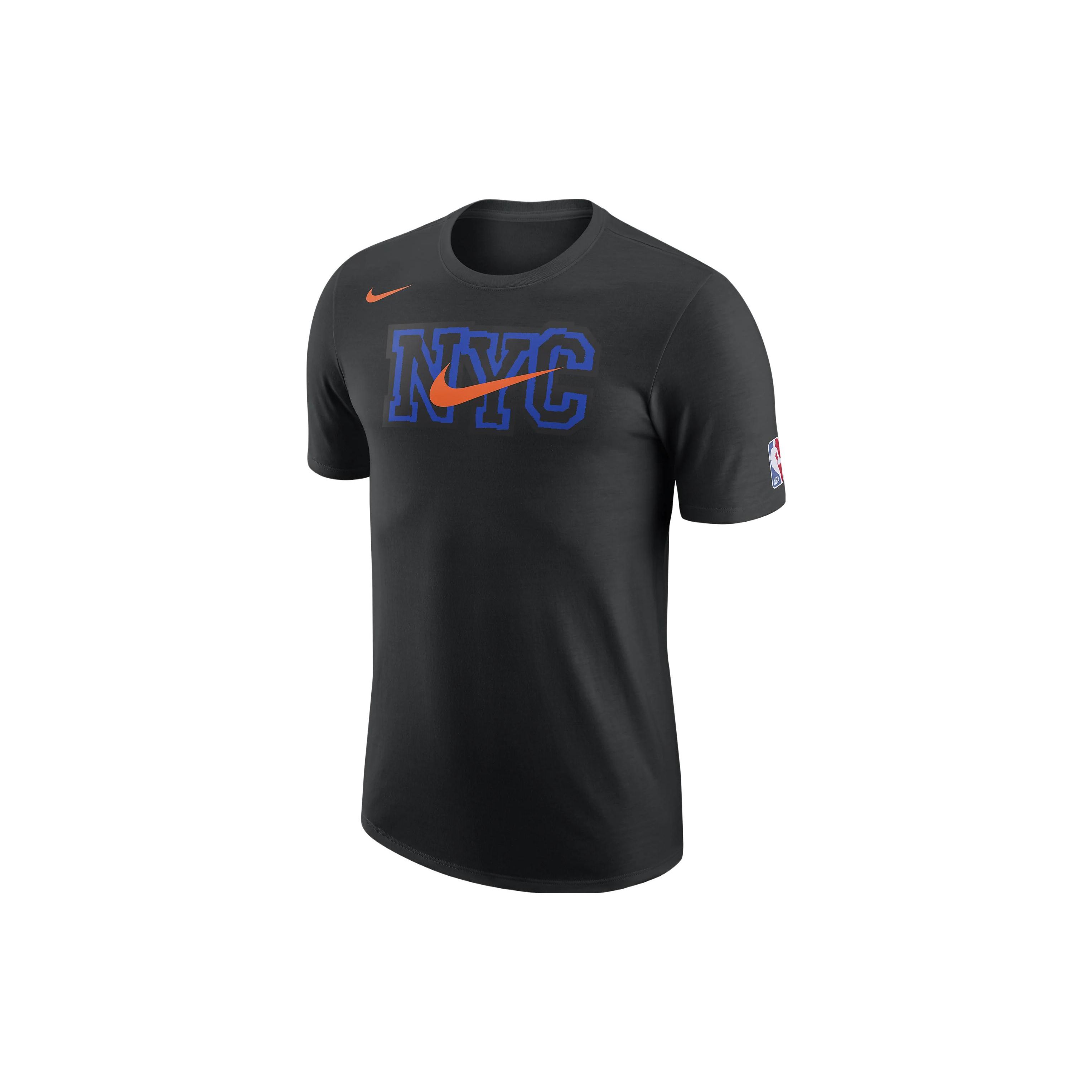

Nike Футболка NBA New York Knicks City Edition Черная Мужская Уличная одежда DV5961-010 L