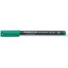 Marqueur permanent - STAEDTLER - Lot de 10 - Couleur verte - Indélébile - Opaque