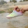 Herren Barfuß Flats Weite Handfläche Fahrschuhe Damen Orange Wasser Aqua Schwimmen Flussaufwärts Schuhe Yoga Fitness Schuhe Große Größe