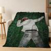 3D K-Ken Snger C-Carson Cover Xperiment Flannel Blanket Soft Throw Blanket Art For Home Decor Bedroom Bed Sofa Picnic Fans Gifts