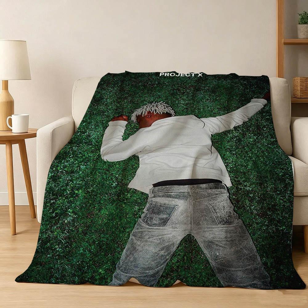 3D K-Ken Snger C-Carson Cover Xperiment Flannel Blanket Soft Throw Blanket Art For Home Decor Bedroom Bed Sofa Picnic Fans Gifts