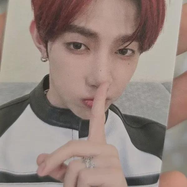 

Zerobaseone Jebeewon Broadcast Photocard Zhang Hao s Message Card